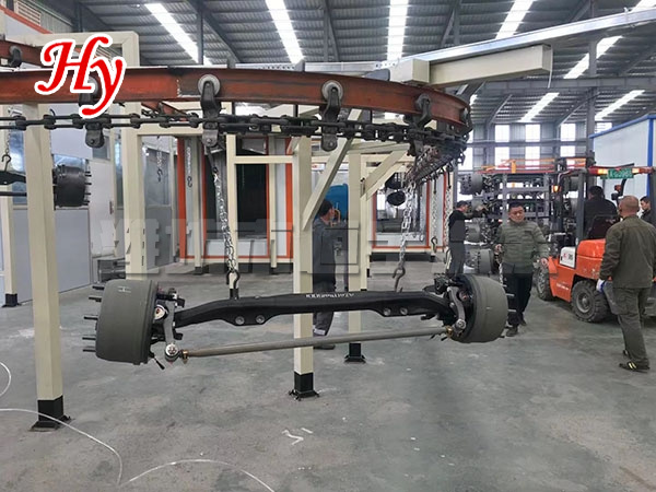 車(chē)橋噴漆線(xiàn)